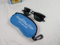 Outdoor floating sunglasses case swimming glasses bag zipper soft glasses case decathlon ORAO same model
