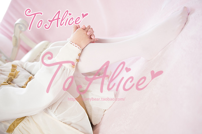 (To Alice)C1502- Cute preppy 80D velvet leggings