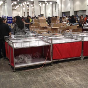 Shopping mall promotion float rental Promotion table rental Nakajima rack rental Coat hanger rental Special car rental