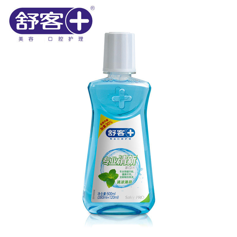 舒克漱口水 舒客漱口水 薄荷漱口水 除口臭 牙龈出血口气清新