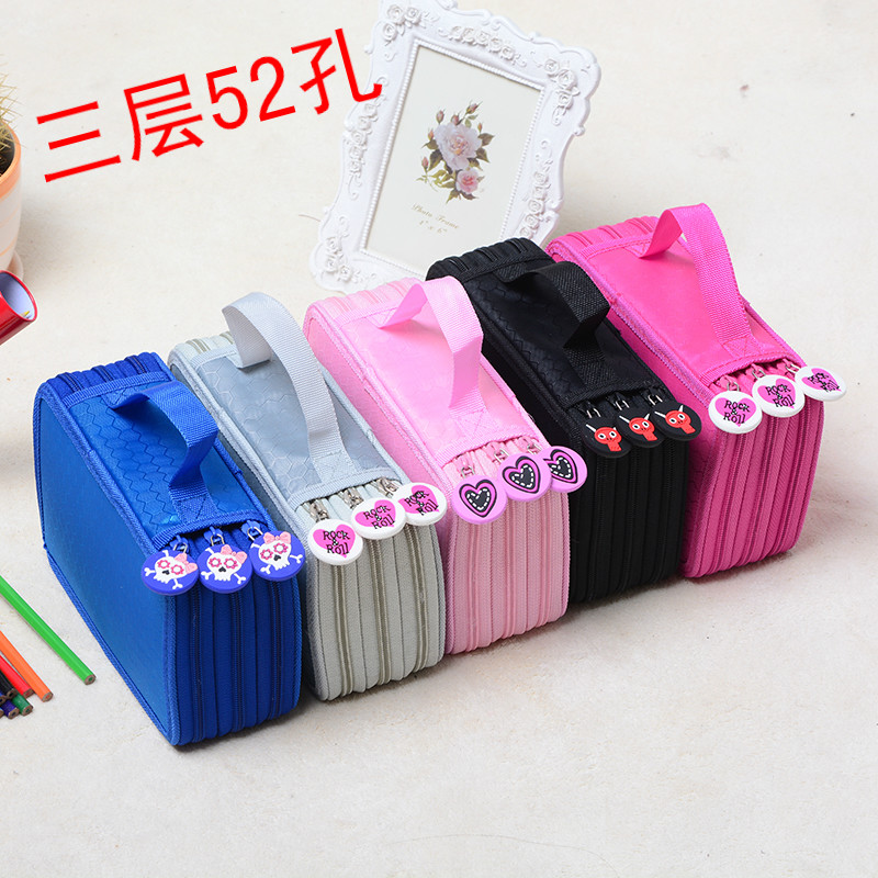 Hot sale Secret Garden anti-fall 48 color 72 color pencil curtain men and women art students sketch multi-layer pen storage bag
