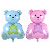Большой мультяшный воздушный шар, новая коллекция, с медвежатами