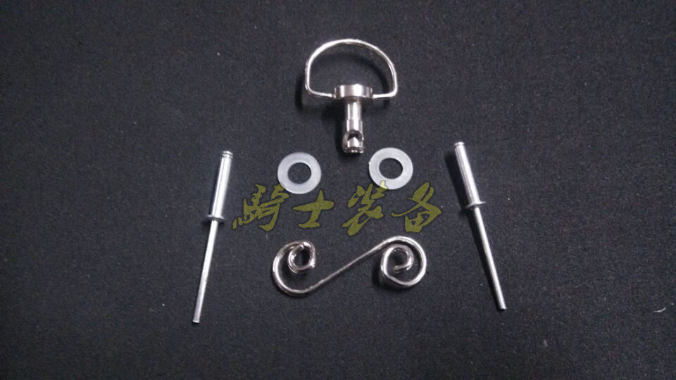 Motorcycle guide shell surrounded 1 4 fasteners fast - D stainless steel material