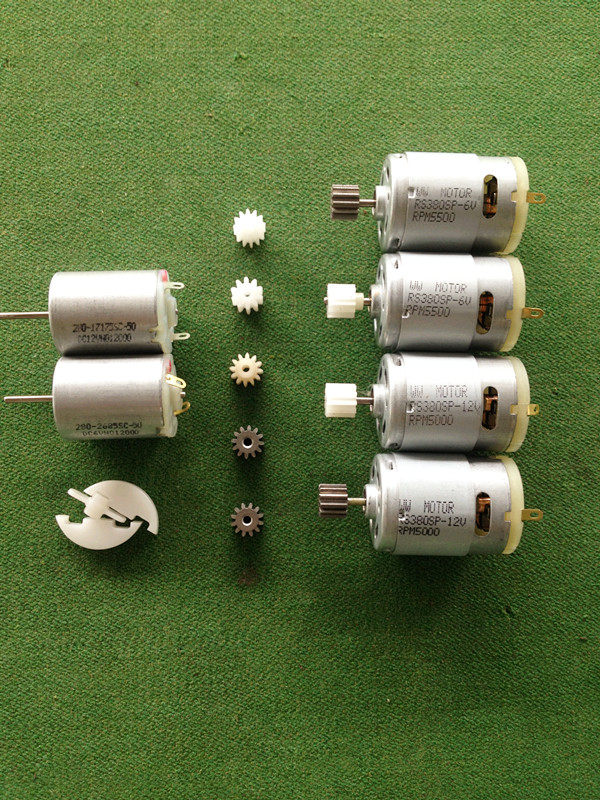 Children's electric car remote control steering direction motor 6V 12V 280 380 stroller direction motor motor