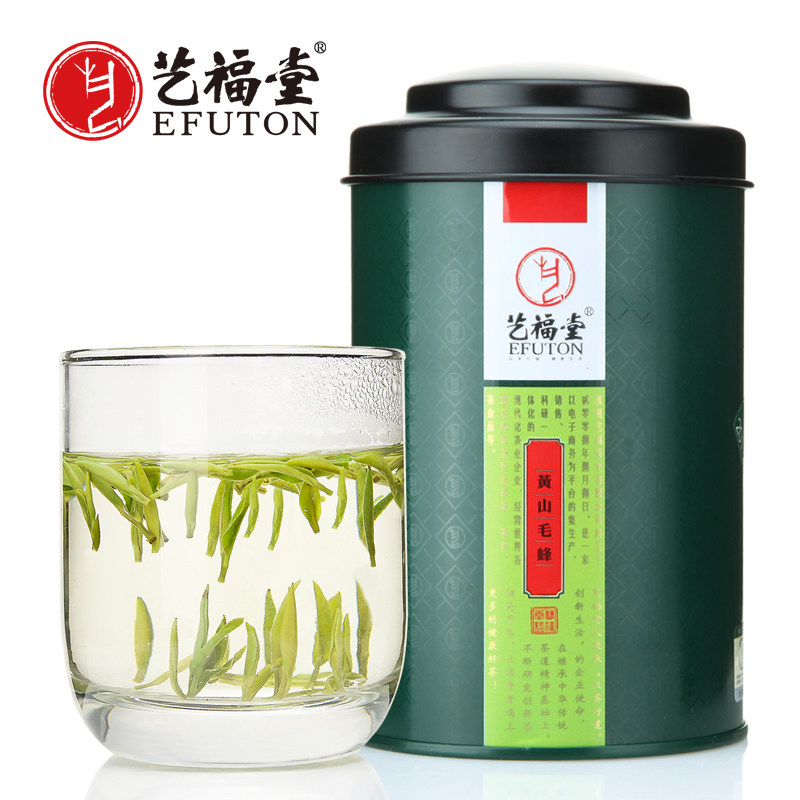 【天猫超市】艺福堂茶叶 黄山毛峰 春茶2015新茶明前特级 绿茶50g