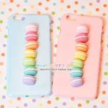 Semi-circular macaron candy food play simulation cream glue diy mobile phone case material accessories handmade beauty