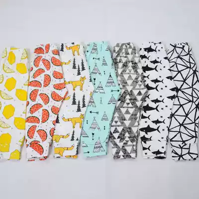 Summer children's trousers Q1 female baby inner pants Boys Harem pants infant large PP pants spring and autumn children's clothing