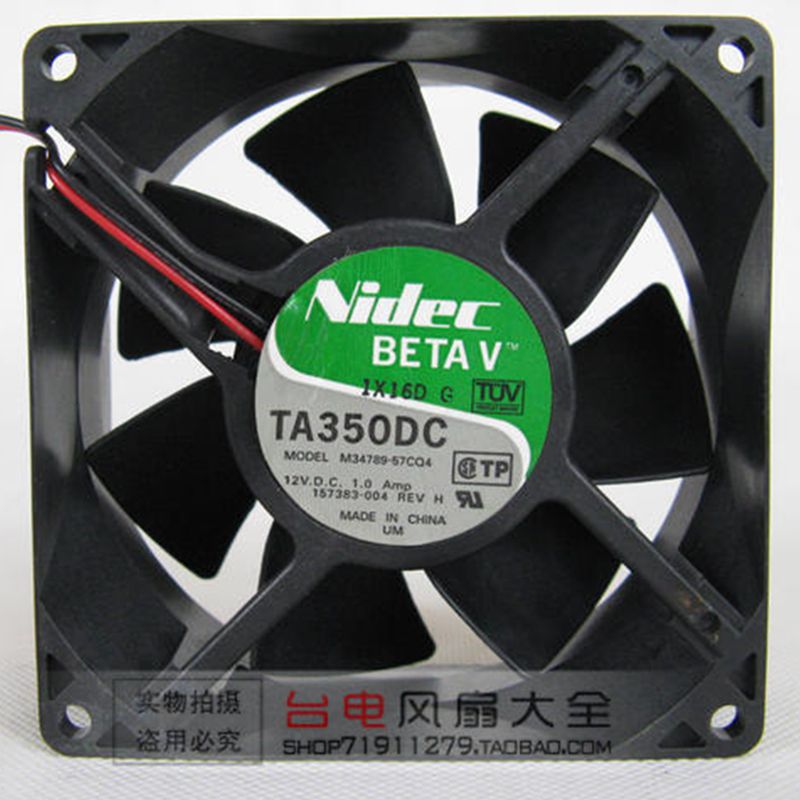 Nidec TA350DC M34789-57 CQ4 9038 12V 1A 9cm Cooling Fan