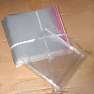 CD/DVD transparent film disc self-sealing bag (transparent disc bag)medium square 5 yuan 100