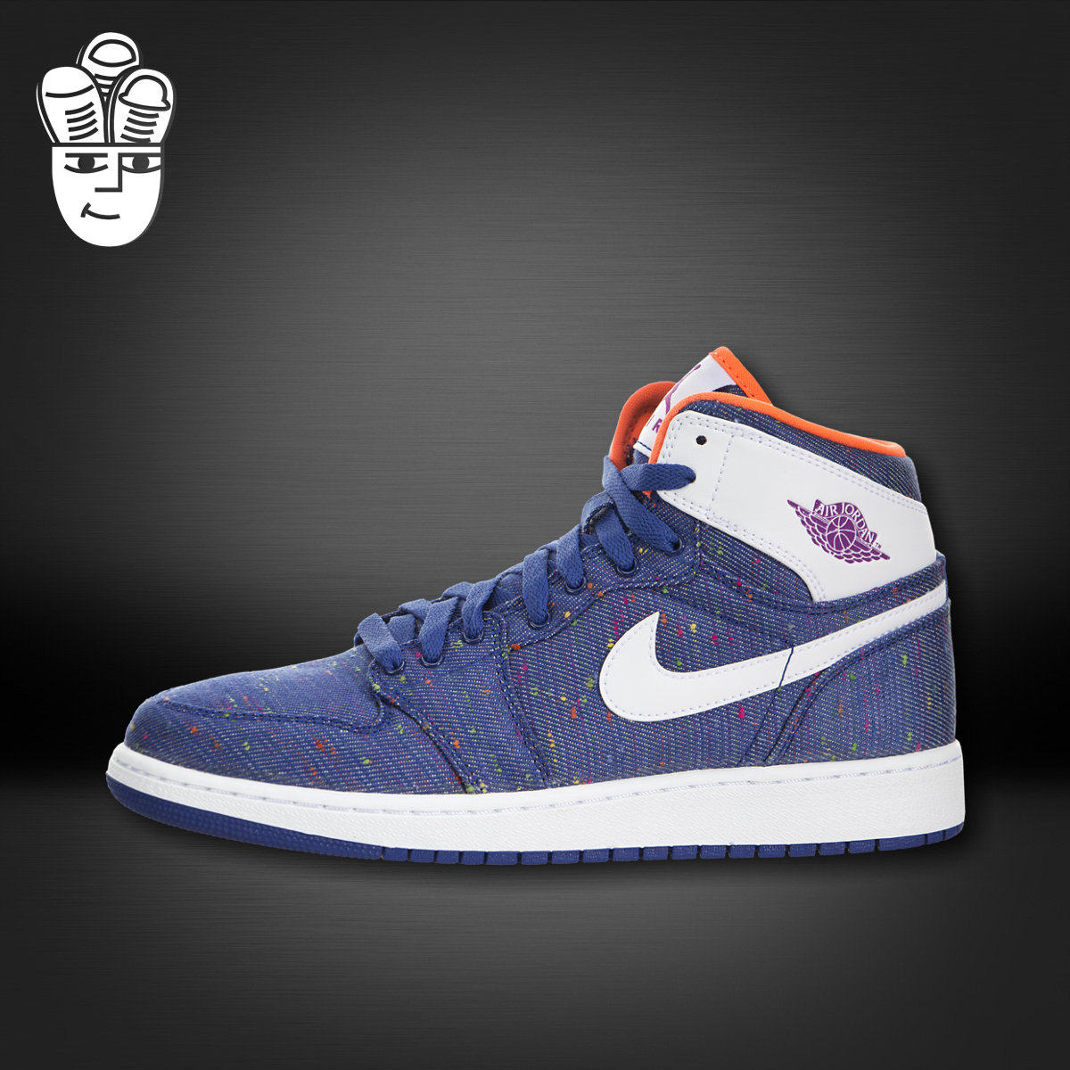 Air Jordan 1 Retro High AJ1男女GS高帮复古板鞋 BHM黑人月限量