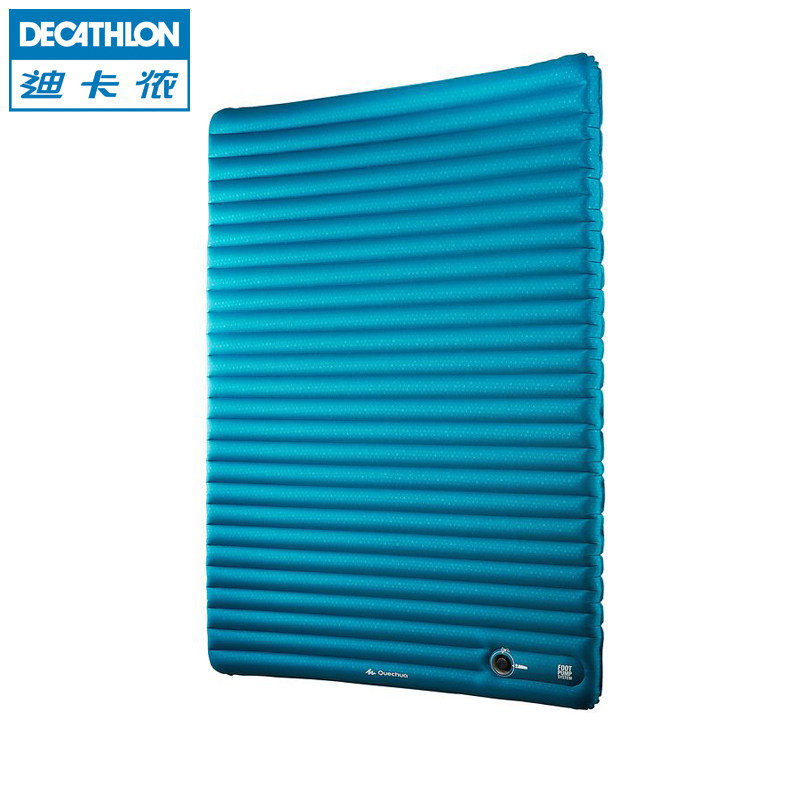 迪卡侬 户外露营 柱状式 单双人充气床垫防潮垫 QUECHUA