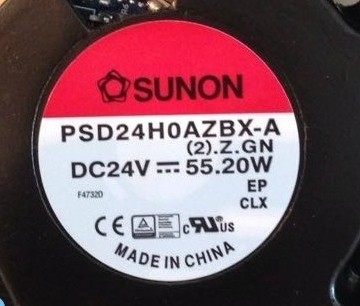 (SUNON)PSD24H0AZBX-A (2) Z GN(170*150*51)24V 55W ventilator