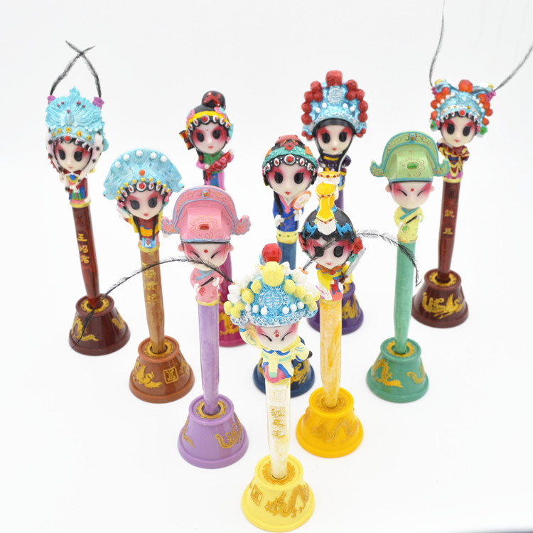 张家大院中国风特色小礼物脸谱笔