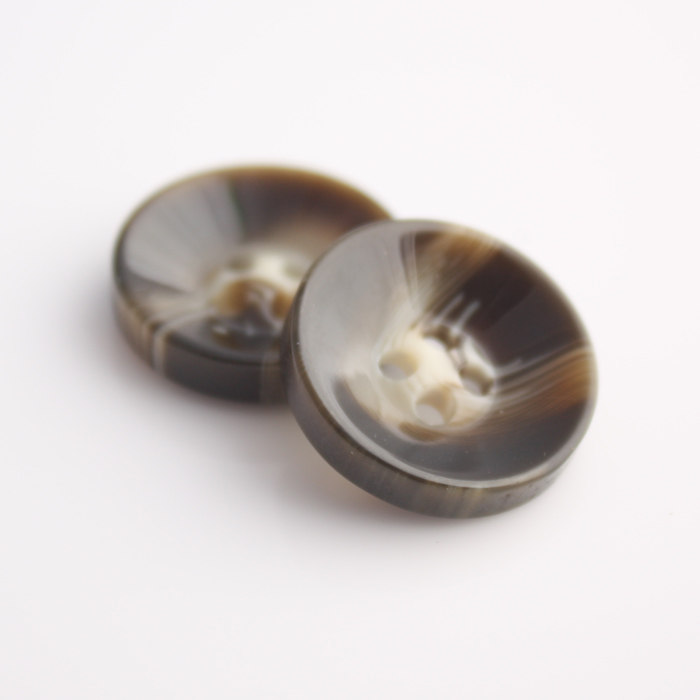 Coat High-end Button Men and Women's Sushion Button Resin Flower Clothing Clothes Clothes Windclothes