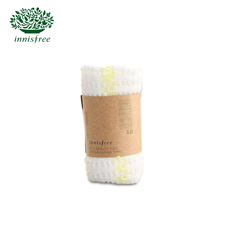 innisfree/悦诗风吟乐活自然沐浴毛巾 纯棉 时尚环保舒服 正品