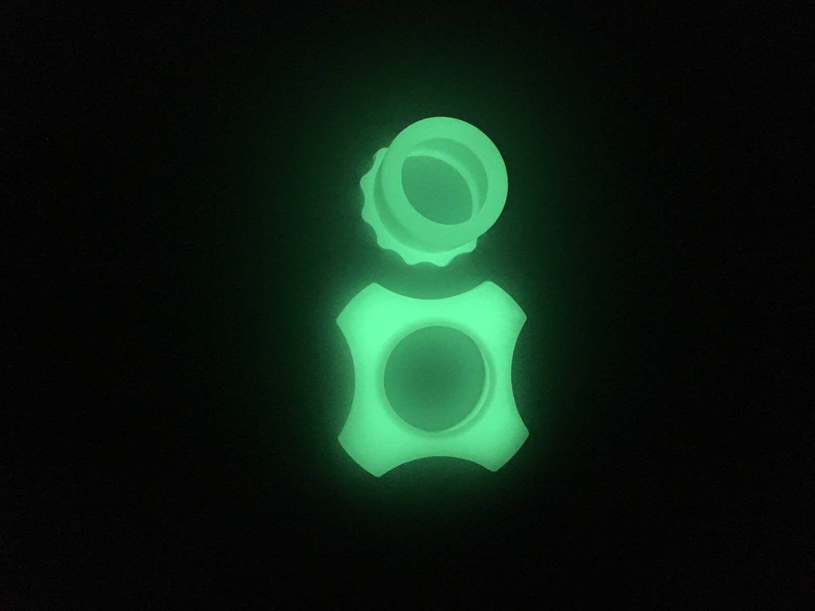 Luminous BBS wireless microphone anti-slip ring wireless microphone anti-fall anti-roll KTV microphone silicone protective tail cover