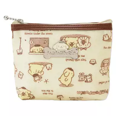 Japan SanrioPompompurin Pudding Dog Clutch Coin purse Paper Towel bag Women's Bag(DAYS)