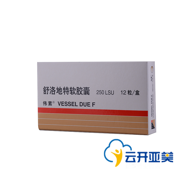 伟素 伟素 舒洛地特软胶囊 250LSU*12粒/盒