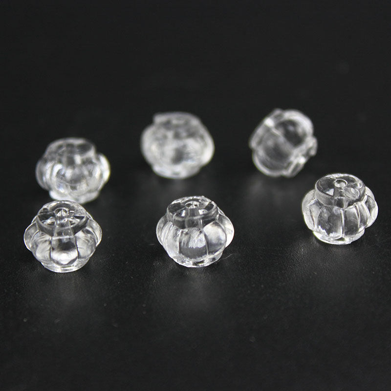 Acrylic beads Solid color translucent crystal melon beads lantern beads DIY jewelry handmade accessories
