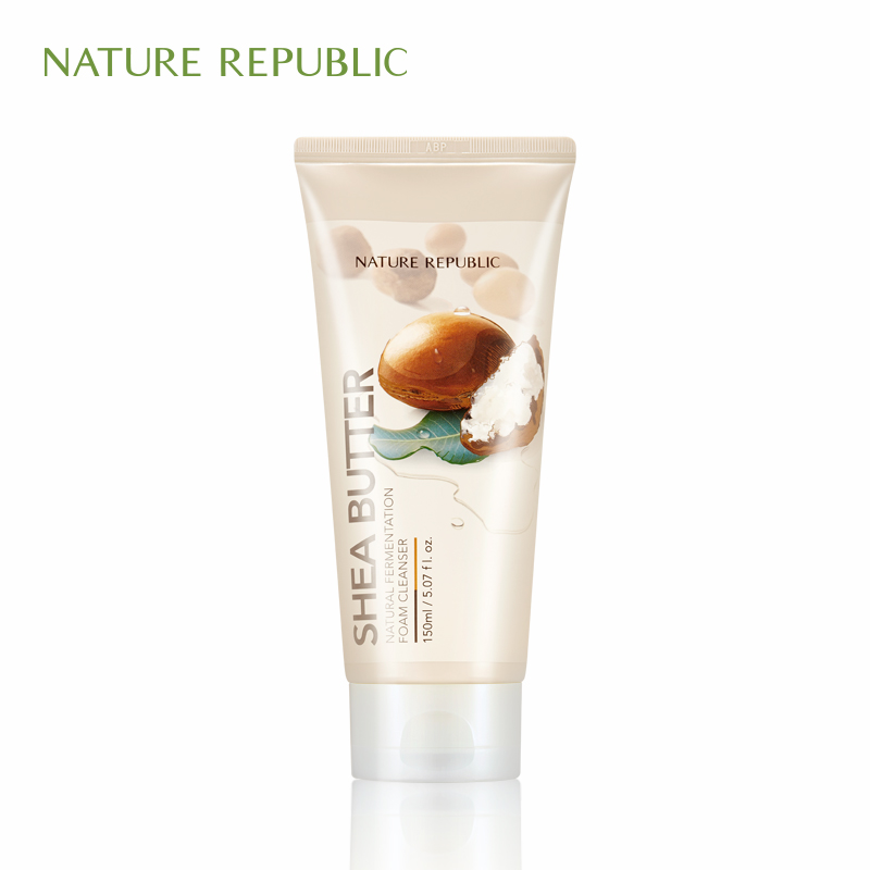 Nature Republic自然乐园乳木果保湿清洁洗面奶洁面150ml