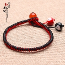 Year red string bracelet men couples a pair of channel le tang lucky cat zodiac monkey mantra zhuan yun zhu