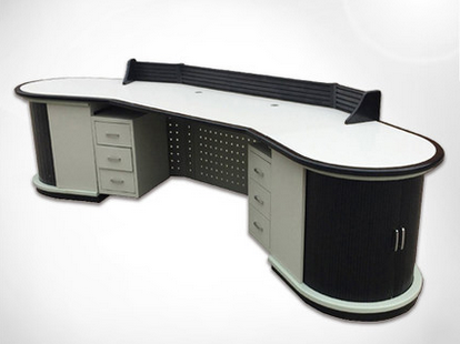 Luxury Surveillance Bench Power Grid Power Dispatch Desk Non-Editorial Control Desk Arched Operating Table by Mi-denominated