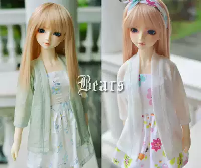 ◆Bears◆BJD baby clothes A088 forest department outer three-point sleeve long cardigan~2 colors 1 41 32
