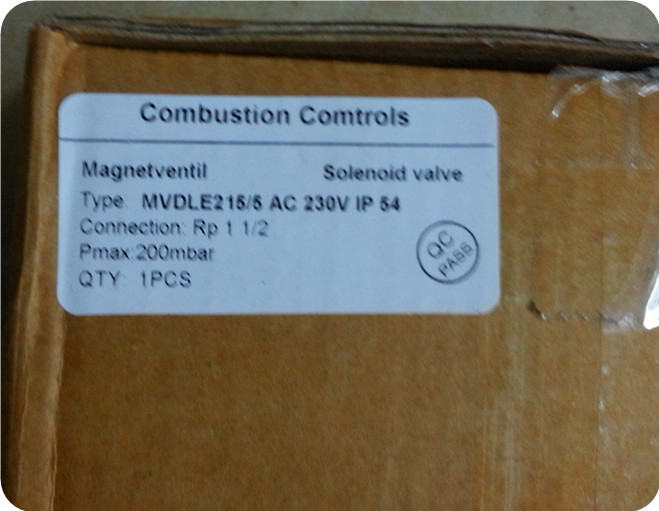 German Dongs original gas solenoid valve MVDLE215 5 AC230 IP54combustion