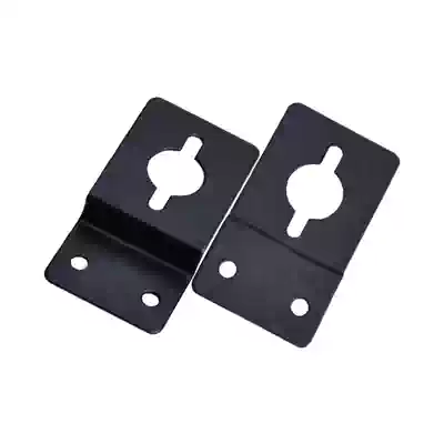 Iron products, wall-mounted sheet, speaker, iron hook, one-way Iron hanger, iron hanger, can be used for forward hanging and reverse insertion
