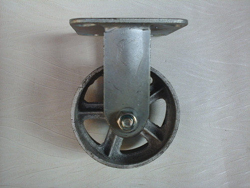 Heavy 4 inch all iron directional wheel Cast iron wheel High temperature wheel Directed wheel Caster Activity Wheel Industrial wheel