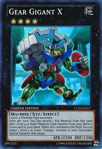 Game King US and UK limited brush CT10-EN017 SR gear tooth giant X UP HM2