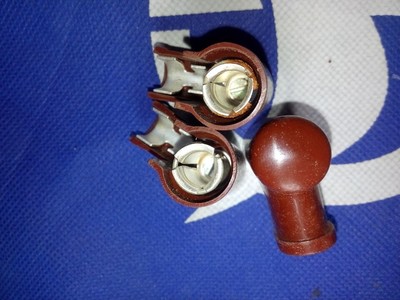 Stock Early silver plated high-quality electric wood tube cap suitable for :FU-5 FU-13 vacuum tube