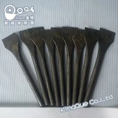 May DIY Dụng cụ Xẻng Chong Sword Chong Chong Máy cắt đai Chong Đường thẳng Miệng phẳng Chong DIY Handmade Leather Arts Tools - Công cụ & vật liệu may DIY