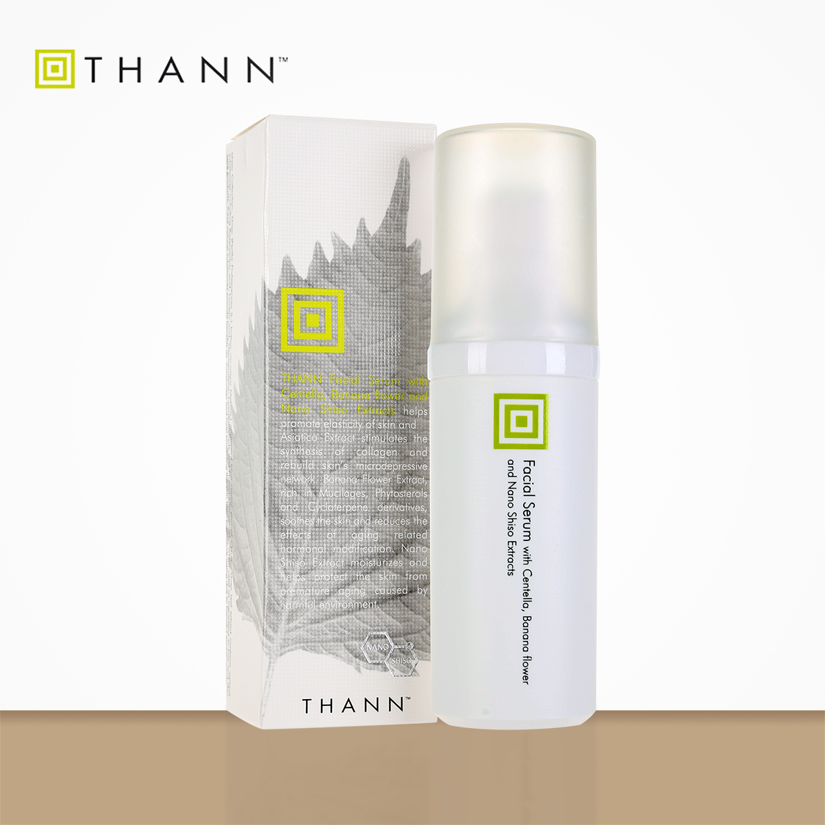 THANN庭润 紫苏系列脸部精华液30ml 面部抗皱紧致 保湿补水