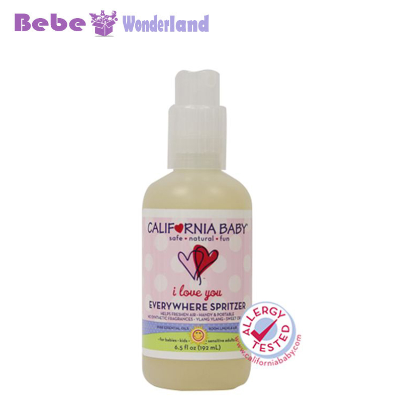 美国原装California Baby加州宝宝 我爱你  喷雾 192ml