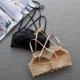 Sexy chống chiếu sáng áo ngực openwork mẫu ren ống hàng đầu dây đeo phần mỏng treo cổ kiểu quấn ngực đồ lót cô gái