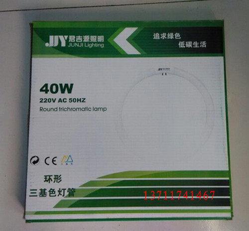 T6 ring lamp ceiling lamp circular lamp ring type 22W32W40W energy-saving lamp white light full
