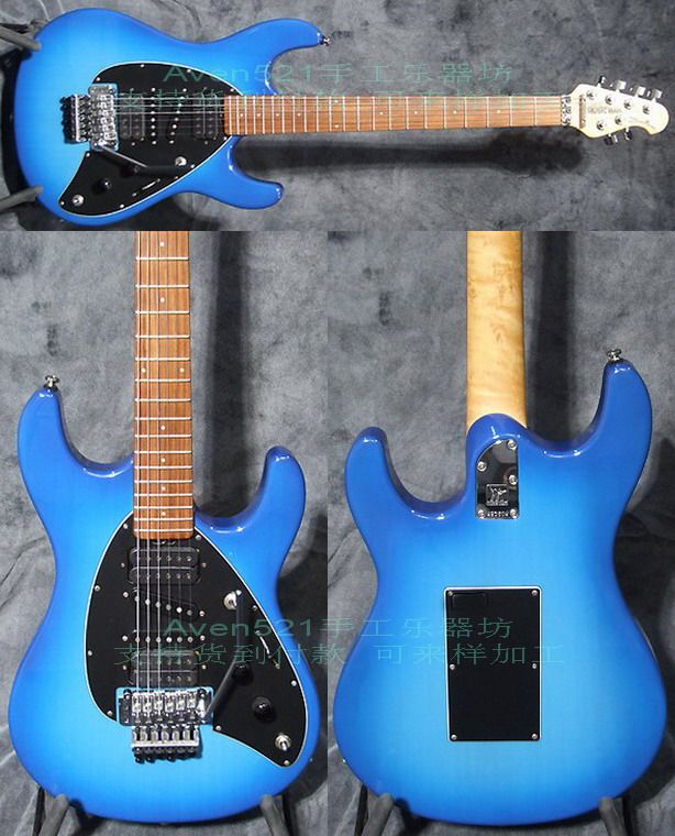 Custom 6 pickups MUSIC MAN electric guitar AO93