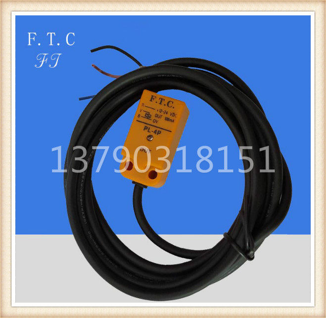 Original imported Foto FTC PL-4P three-wire square inductive proximity switch