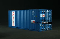 Mô hình container 1: 20PIL Mô hình container 20GP mô hình container xe tải mô phỏng tĩnh cao hinh xe moto