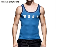 Cấu trúc riêng tư Nam đơn giản Da đổ mồ hôi Thể thao Vest Vest 300 300 áo ba lỗ nam
