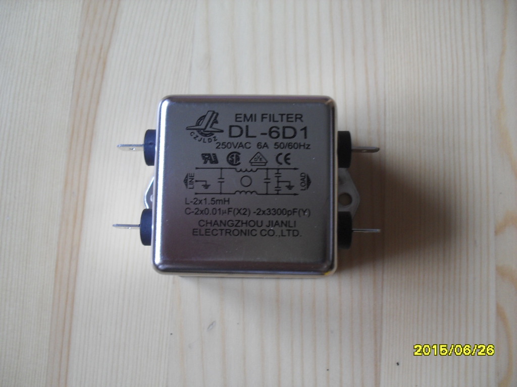 Power filter 220v AC power filter anti-interference communication with anti-electric spark interference