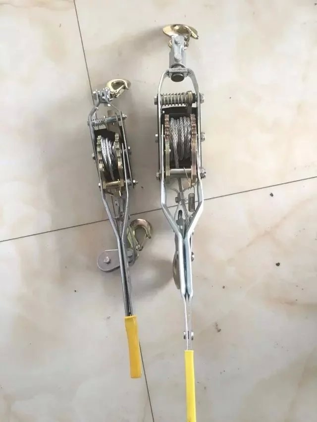 Tensioner double hook aluminum alloy double hook Bangqiang double groove steel wire ratchet multi-function tensioner high quality