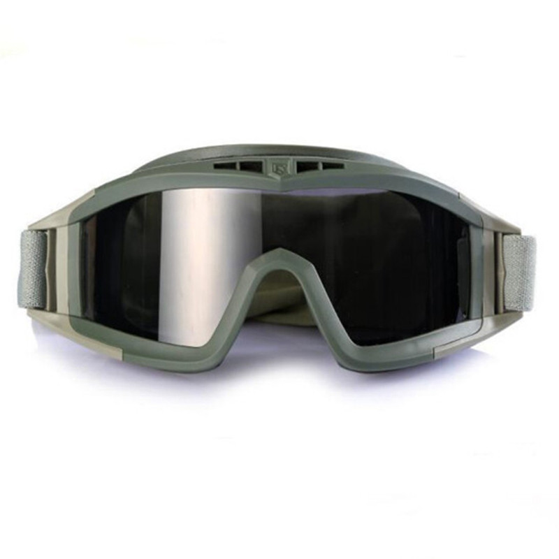 Outdoor sand anti-sand tactical goggles fans expand live-action CS field stormproof cycling glasses suit