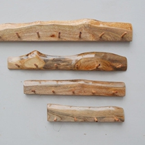 Wall-mounted wall clothes hanger retro creative natural log porch wood clothes hanger solid wood coat rack hanging clothes hook hook