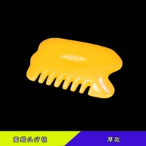 Thick beeswax head comb scraping board head massage comb comb head massage tool comb