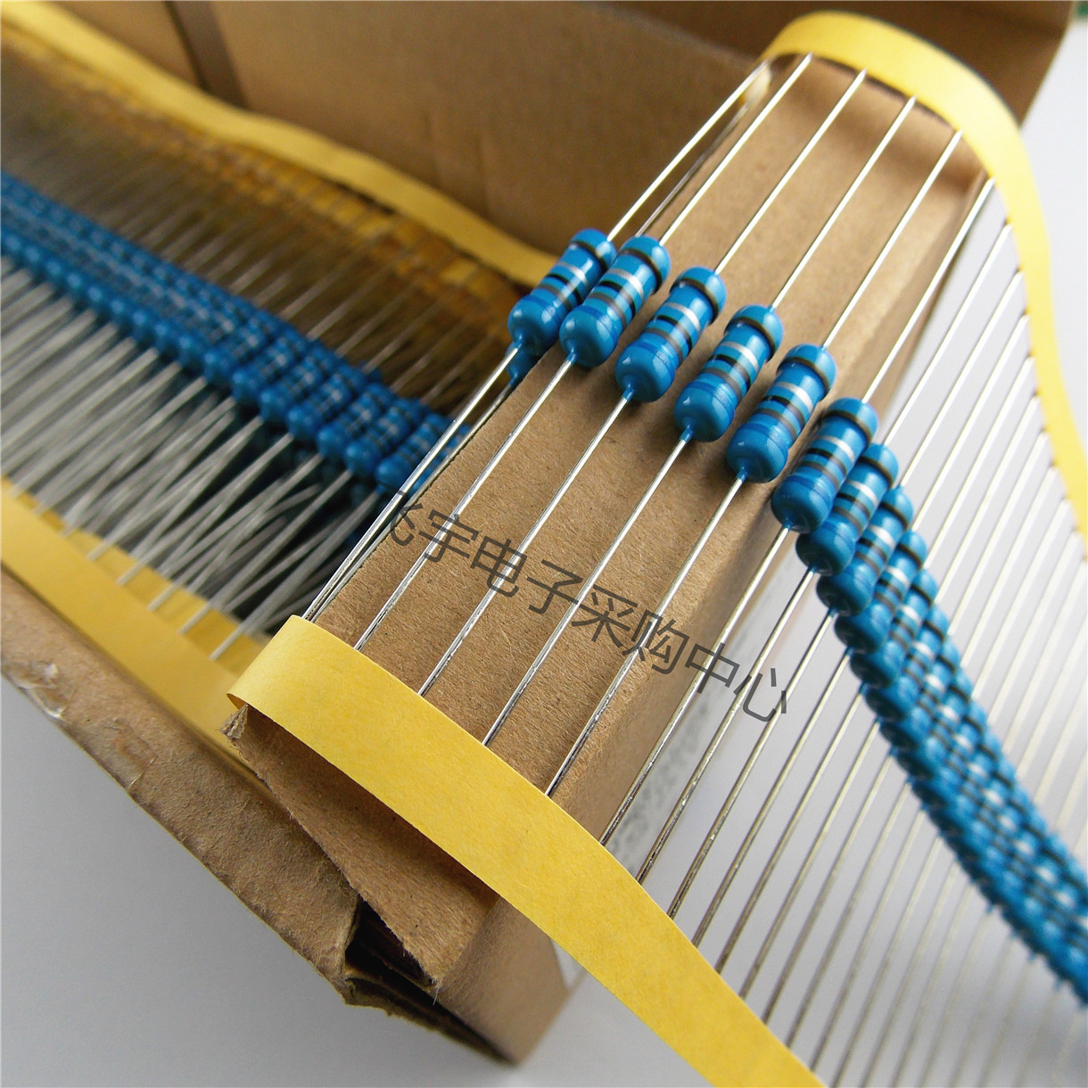 MF metal film resistance 1% 1W 1M 1 1M 1M 1 2M 1 3M 1 5M 1 8M 8M one trillion Euro copper feet 100 only