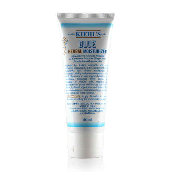 Kiehl s 科颜氏契尔氏蓝色草本润肤乳液100ML控油抗痘保湿男可用