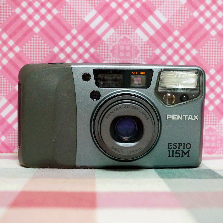 Panorama wide ultra-small Pentex PENTAX ISPIO 115M rubber roll silly melon machine portable negatives camera