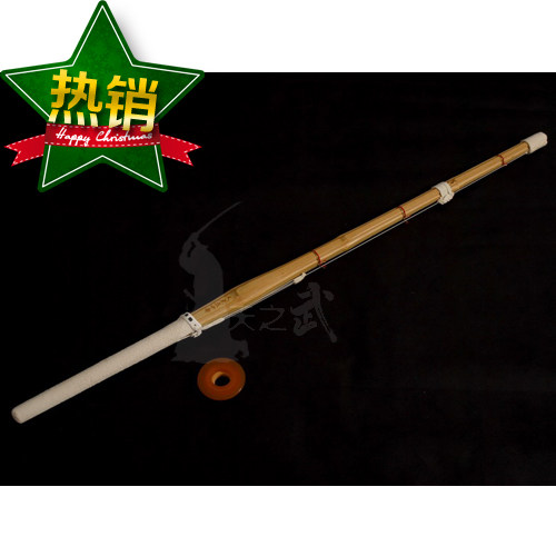 The martial arts of heaven and earth 50 years 39A AA AAA Small sentence Real Battle Bamboo Knife Bamboo Sword Bull Leather Gui Bamboo Sword Road